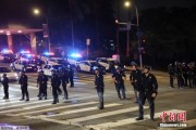 巨野约200名海军陆战队士兵进驻洛杉矶 开始执行警戒守卫任务